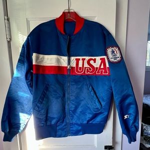 RARE Collectable! 1984 Dodgers Stadium Olympic Base Ball Satin Jacket.